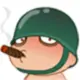 单手插兜