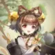 蓝毛绿兔