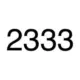 2333